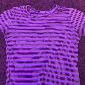 Striped crop top